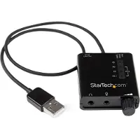 StarTech.com USB Sound Card Audio Adapter w/ SPDIF