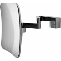 DECOR WALTHER Make-up Spiegel VISION S Unlit 5X Wandmodel Chrome (5x magnification)