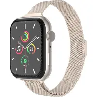 IMoshion Slim Milanees bandje voor de Apple Watch | 38/40/41/42 mm - Starlight