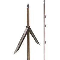 Epsealon Sandvik Shark Double Barbs 7 Mm Spearshaft Zilver 150 cm