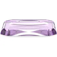 DECOR WALTHER Zeepschaal Kristall Paars 23 cm