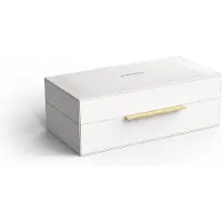 DECOR WALTHER Opbergbox Brownie BOX Klein Wit
