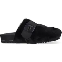 Scholl Klomp Women Alaska 3.0 Synthetic Fur Gr Black-Schoenmaat 39