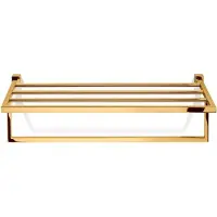 DECOR WALTHER Handdoekenrek Corner Gold
