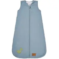 Sterntaler Dino Rexi Blauwe Mousseline Slaapzak | Maat: 90 cm
