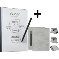 ReMarkable 2 met originele Marker Plus en draaibare Grijze hoes met penhouder