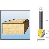 Makita Accessoires Afkantfrees HM R30 S8 - D-10659