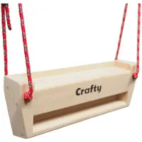 Crafty Climbing - Hangboard Ruby - Trainingsbord 220 x 72 x 37 mm, ruby
