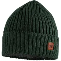 Maximo - Kid's Mütze mit Rippe Umschlagrand mit Futter - Muts 49-51 cm, groen