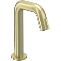 Ivy Aia Pact Fonteinkraan contour staand model S Geborsteld mat goud PVD