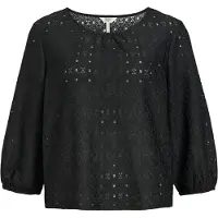 Object Blouse 'Laila' zwart