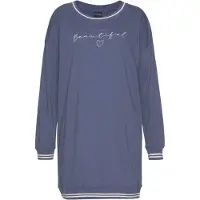 Vivance Nachthemd 'Dreams' blauw / wit