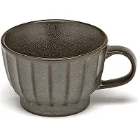 Serax Surface By Sergio Herman Espresso Kopje Inku Groen-Brons D 7.5 cm H 5 cm (set 4 stuks)