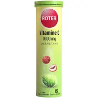 Roter 4x Vitamine C 1000 Mg Lime- Lychee 15 Bruistabletten