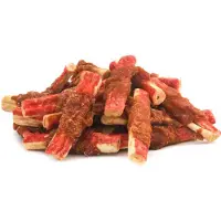 Biezen Kipkrabsticks - Hondenvoer - 400g