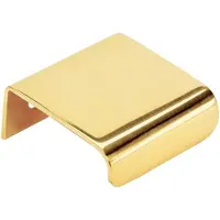 Beslag Design Lip Handvat Cc 20 Mm Gepolijst - Knoppen en deurgrepen Messing Brass - 343451-11