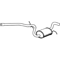 VEGAZ SKS-126 Uitlaat middendemper