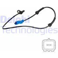 Delphi SS20744 Wielsnelheidssensor (ABS)