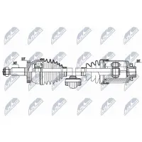 NTY Aandrijfas NPW-HY-599