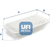 Ufi 30.385.00 Luchtfilter