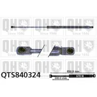 Quinton Hazell QTS840324 Gasveer achterklep