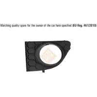 ISAM 0144719 Ventilatiegrille, bumper