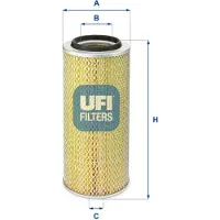 Ufi 30.132.00 Luchtfilter