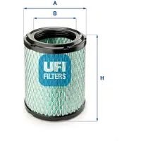 Ufi 27.C09.00 Luchtfilter