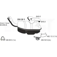 ERNST 250283 Einddemper