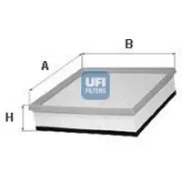 Ufi 30.113.00 Luchtfilter