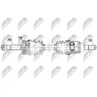 NTY NPW-NS-076 Aandrijfas