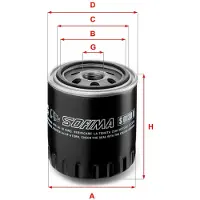 Sofima S 0130 R Oliefilter