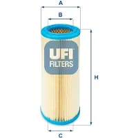 Ufi 27.016.00 Luchtfilter