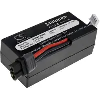 123accu Parrot Disco accu (11.1 V, 3400 mAh, huismerk)
