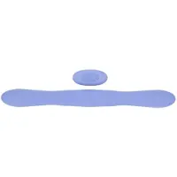 Doc Johnson - Dubbele Vibrator met Afstandsbediening - Blauw