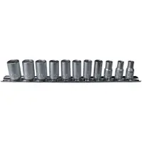 Condor werkzeug 11-delige 1/4" dopsleutelset (inchmaten)