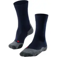 Falke Sportsokken kobaltblauw / grijs gemêleerd / rood