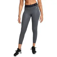 Nike Pro 7/8 Mid Rise Sportlegging Dames Lang Antraciet 36/S