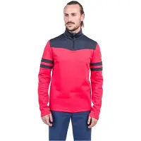Rossignol Ski pulli + Rits Skipully heren Rood M