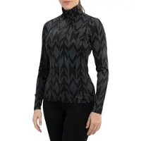 Falcon Pasqualina Ski Pully Dames Zwart dessin XL/42