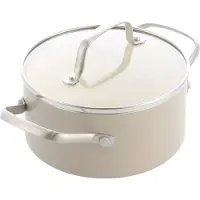 GreenChef Kookpan Nordics Met Keramische Antikleeflaag met deksel 16 cm