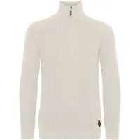 !Solid Trui 'Xenox' beige / bruin