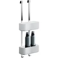 Geesa Doucherek Hangend Dubbel Frame 25 cm Wit Chroom
