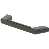 Geesa Badgreep Shift 30 cm Geborsteld Zwart Metaal