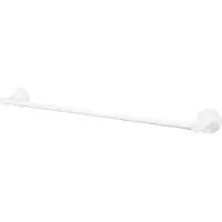 Haceka Kosmos enkele handdoekhouder 60cm wit mat