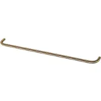 Qisani Handdoekrek Flow 60 cm Geborsteld Goud