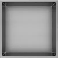 Best design Inbouwnis Best-Design Kaya 30.5x30.5x7 cm RVS