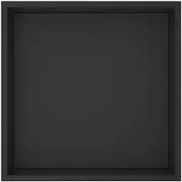 Best design Inbouwnis Best-Design Kaya 30.5x30.5x7 cm Mat Zwart