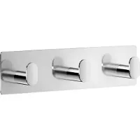 Smedbo Handoekhaak Multi Cube zelfklevend 19.2x4.8 cm Chroom