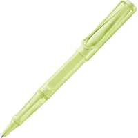 Lamy safari springgroene rollerbalpen - met ergonomische greep & lijndikte M - behuizing van robuust ASA-kunststof - met vulling M 63 in zwart